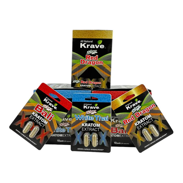 KR Exotic Extract Capsules (12pk/Display)