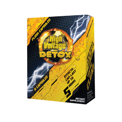 High Voltage Detox Flush Capsules (6 Capsules/12ct Display)