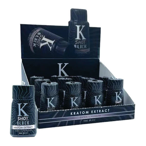 K Shot Black Liquid 12ct/Display