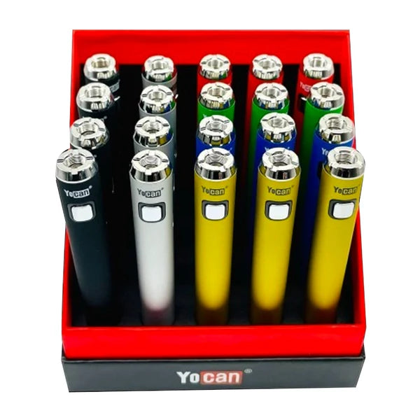 Yocan Ari Plus Vape Pen Battery 900mah - Assorted Colors (20pcs/box)Z