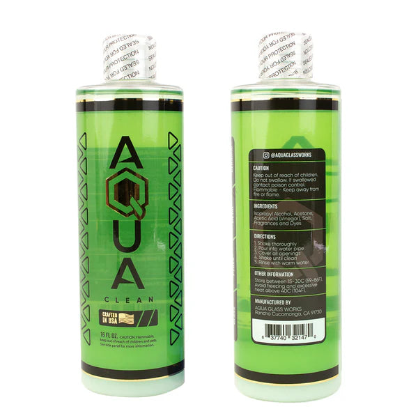 Aqua Glass Works Cleaner Green Soaker 16 fl.oz